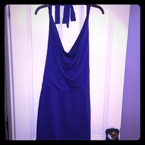 Electric blue DoublJu dress size large